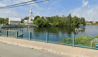 Réservoir et digue d’un barrage évalué