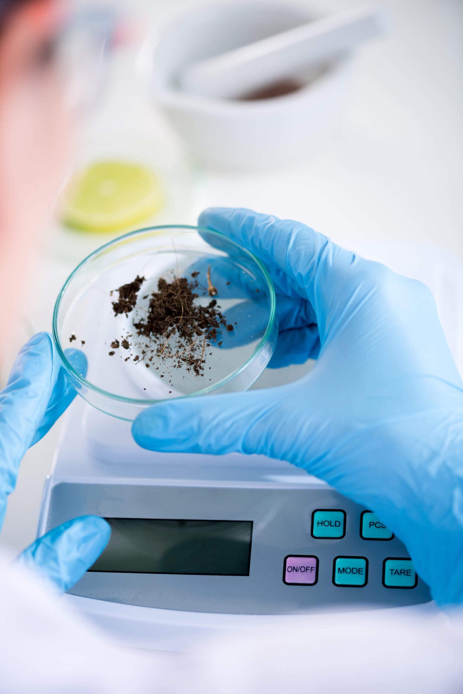 Analyse d’un échantillon en laboratoire